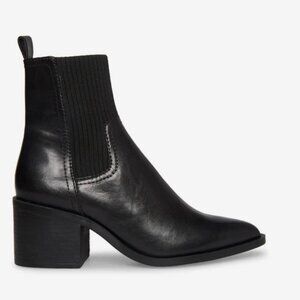COPY - Never Worn Steve Madden Abriel Black Leather Boot